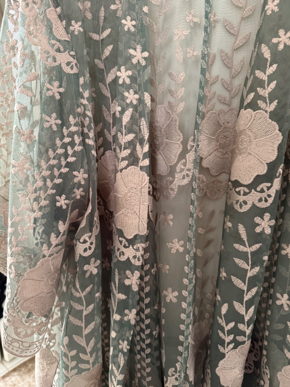 ** UPDATED!!!New, never worn, TORRID Olive LaceDuster, size 4 (NOT BloomCHic!) - Picture 3 of 3